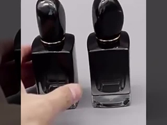 زجاجة عطر 50 مللي زجاجة عطر بخاخ أسود تدريجيًا