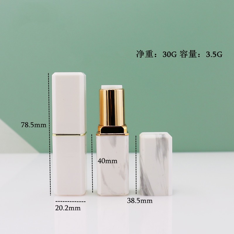 Customized process color square tube for lipstick of cosmetic packaging materials