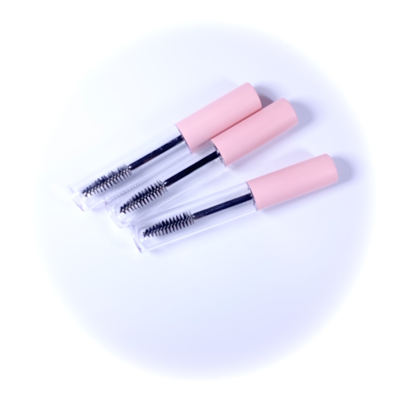 8 - 10ml Matte Pink Plastic Mascara Tube Makeup Package Eyeliner Liquid